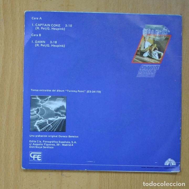 Discos de vinilo: FUTURE WORLD ORCHESTRA - CAPTAIN COKE / DAWN - SINGLE - Foto 2