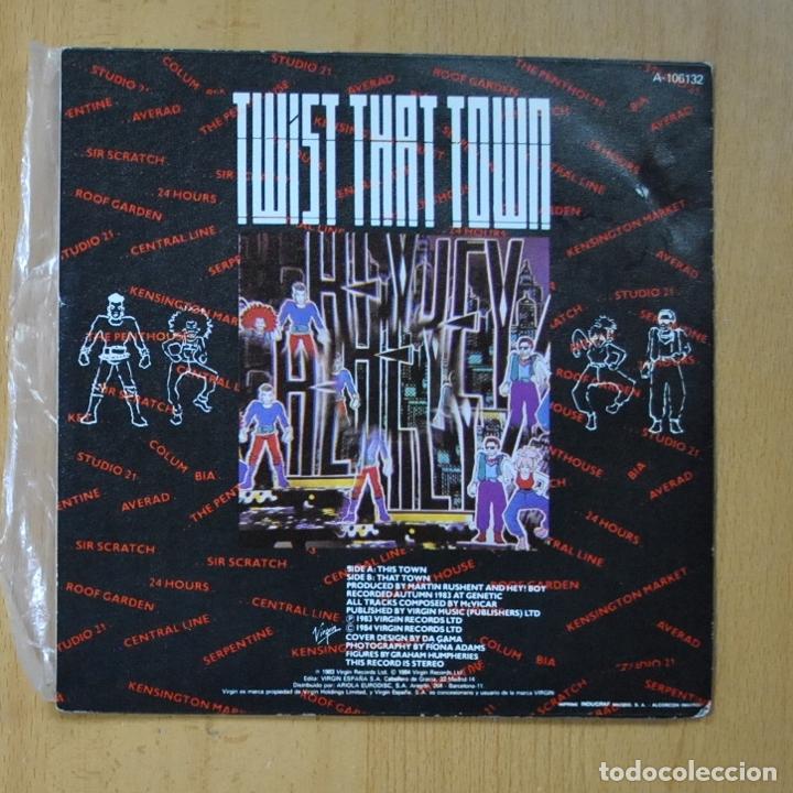 Discos de vinilo: HEY! ELASTICA - THIS TOWN / THAT TOWN - SINGLE - Foto 2