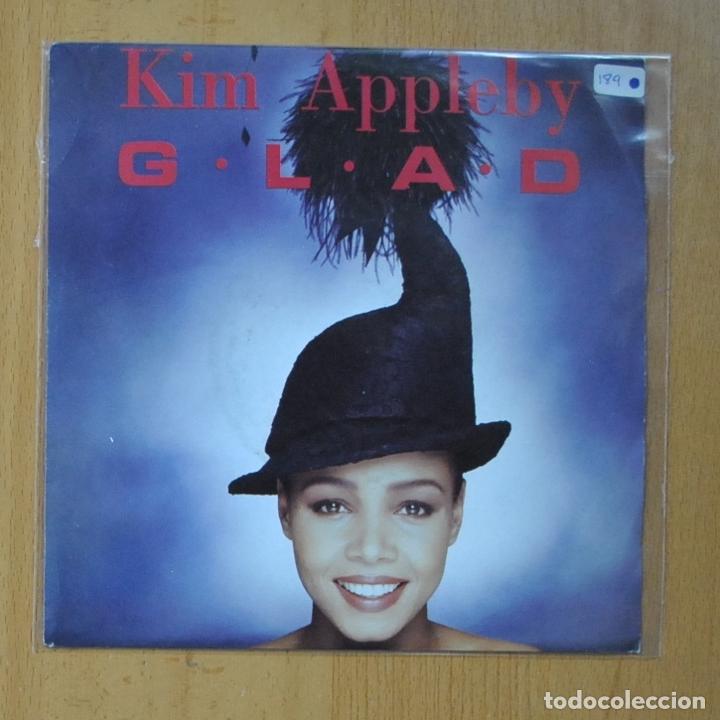 Discos de vinilo: KIM APPLEBY - G.L.A.D. / REMIX - SINGLE - Foto 1