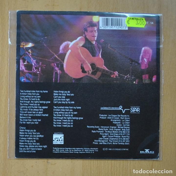 Discos de vinilo: ROCH VOISINE - HELENE - SINGLE - Foto 2