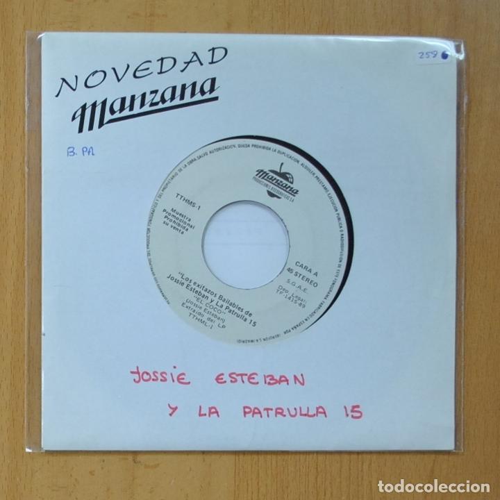 Discos de vinilo: JOSSIE ESTEBAN Y LA PATRULLA 15 - EL COCO - SINGLE - Foto 1