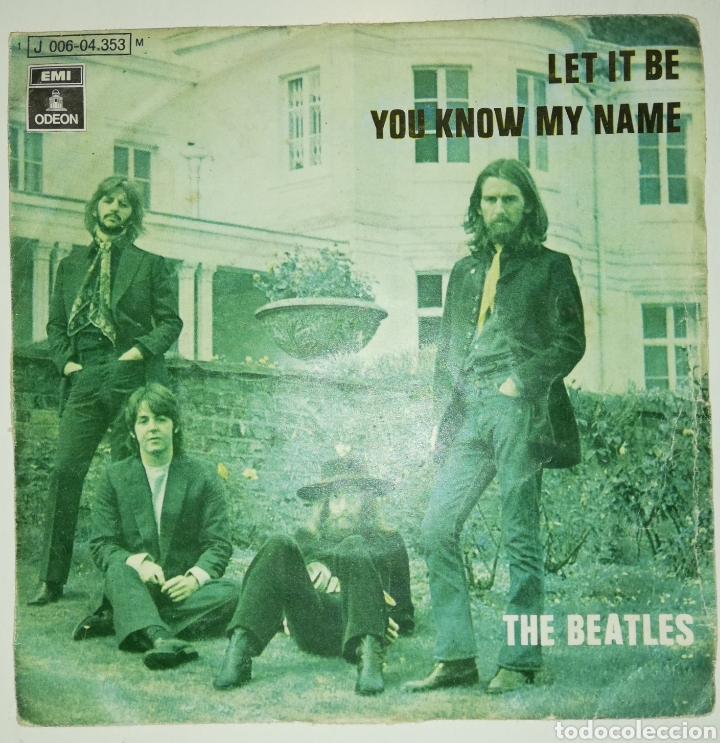 Discos de vinilo: The Beatles - Let it be (Single, 1970) - Foto 1