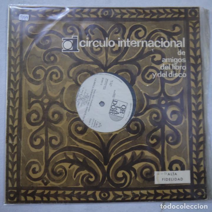Discos de vinilo: C&Iacute;RCULO INTERNACIONAL DE AMIGOS DEL LIBRO Y DEL DISCO - LA BELLA DURMIENTE DEL BOSQUE - LP 1966 - Foto 1