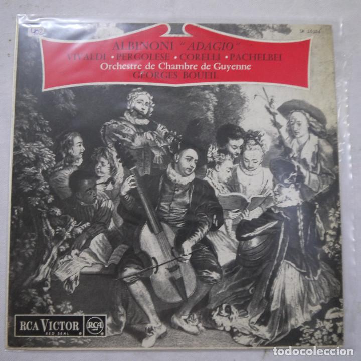 Discos de vinilo: GEORGES BOUEIL / ORCHESTRE DE CHAMBRE DE GUYENNE - ALBINONI, VIVALDI&hellip; - LP 1965