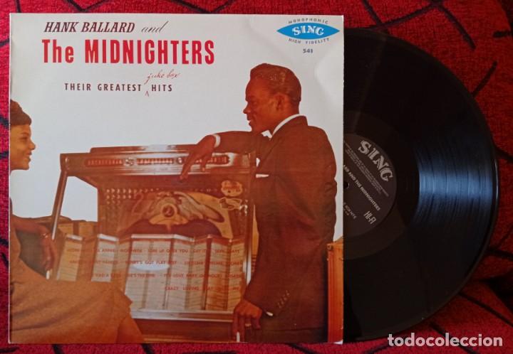 Discos de vinilo: HANK BALLARD AND THE MIDNIGHTERS ** Their Greatest Juke Box Hits ** REEDICION VINILO 1988 LP