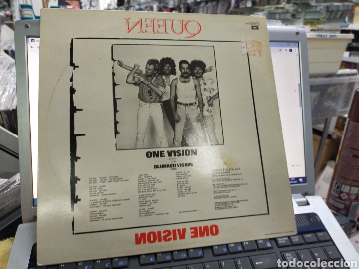 Discos de vinilo: Queen maxi one visi&oacute;n Espa&ntilde;a 1985 - Foto 2