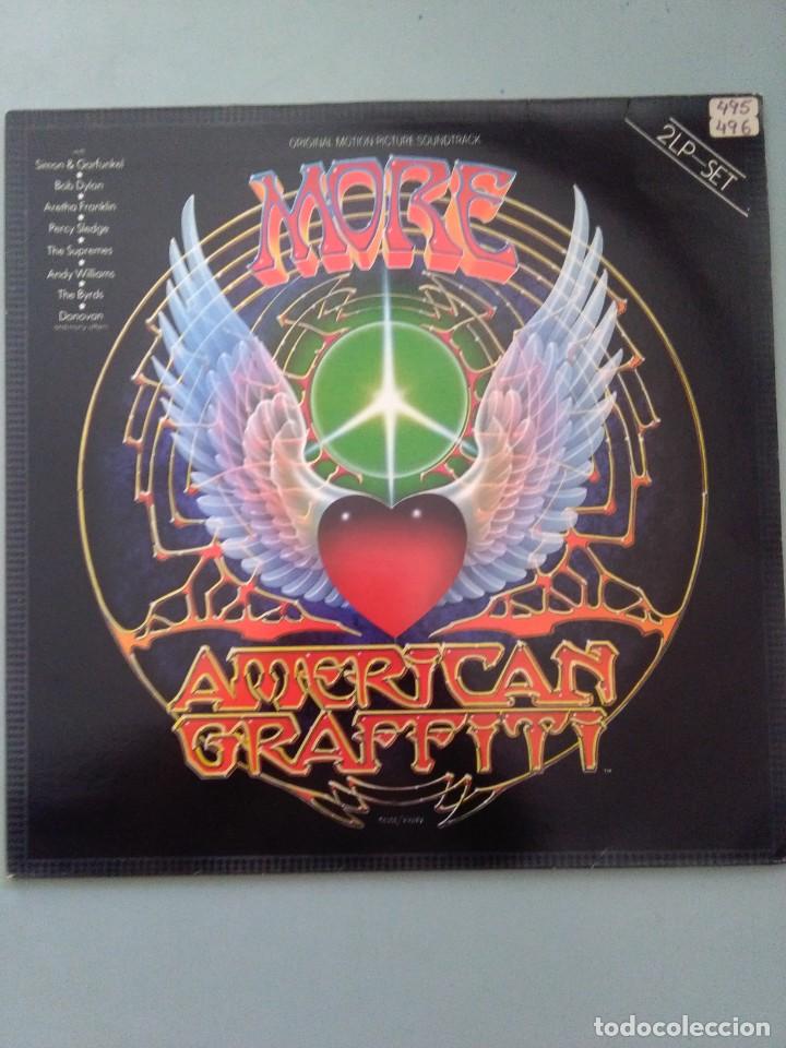 Discos de vinilo: DOBLE LP MORE AMERICAN GRAFFITI - Foto 1
