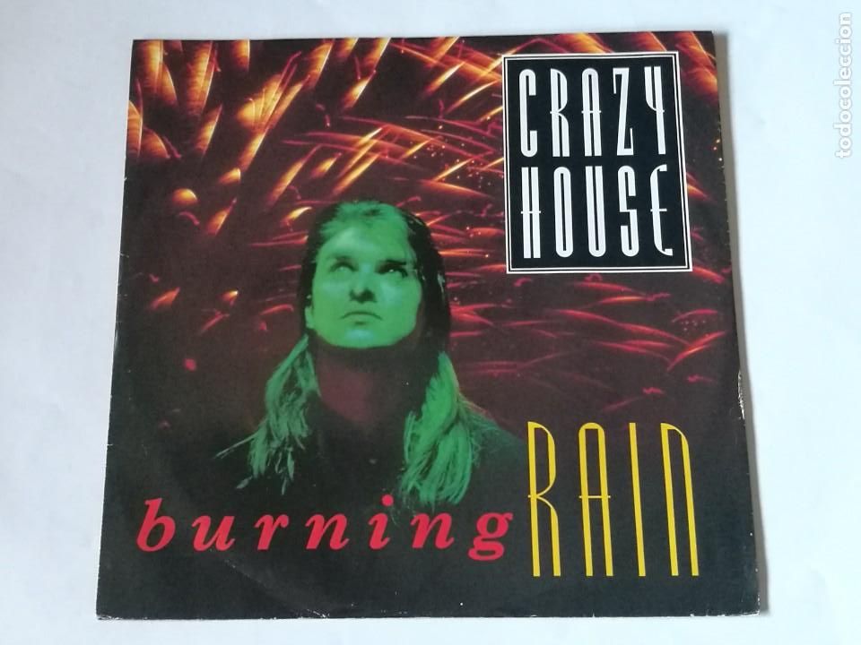Discos de vinilo: Crazy House - Burning Rain - 1987 - Foto 1