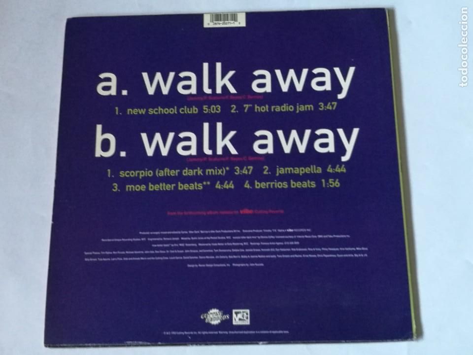 Discos de vinilo: Jammy - Walk Away - 1992 - Foto 2