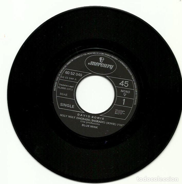 Discos de vinilo: David Bowie. Holy Holy (vinilo single 1971) - Foto 4