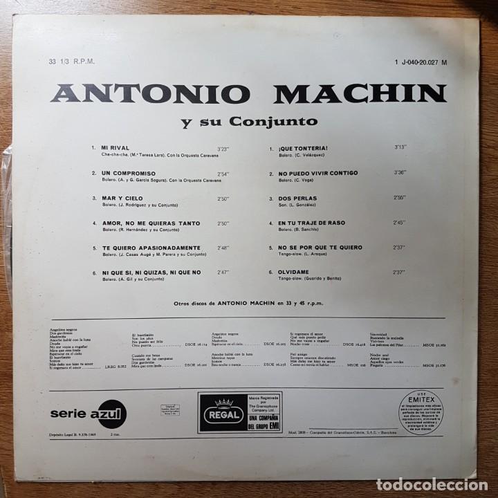 Discos de vinilo: DISCO LP ANTONIO MACH&Iacute;N. MI RIVAL - Foto 2