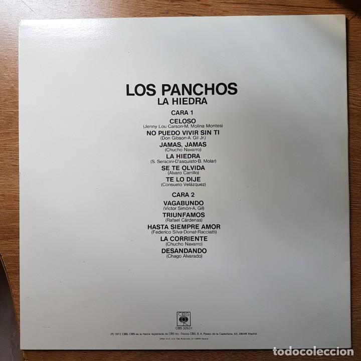 Discos de vinilo: DISCO LP LOS PANCHOS. LA HIEDRA - Foto 2