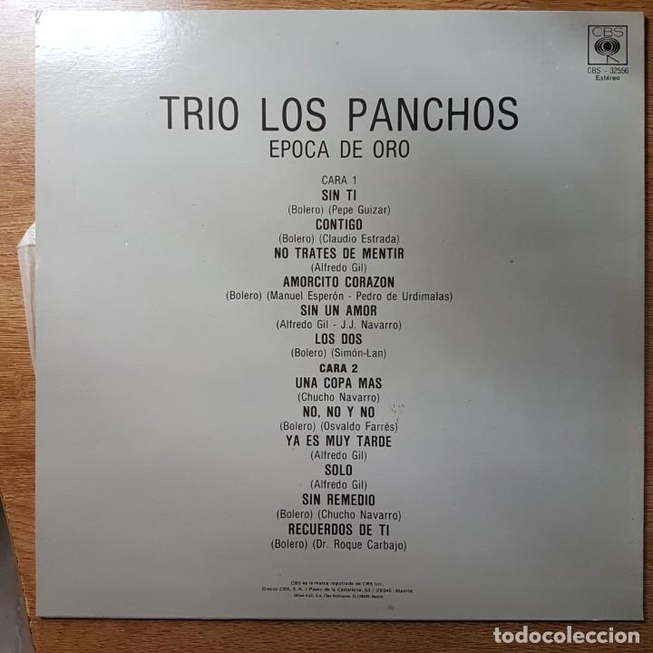 Discos de vinilo: DISCO LP TRIO LOS PANCHOS. &Eacute;POCA DE ORO - Foto 2