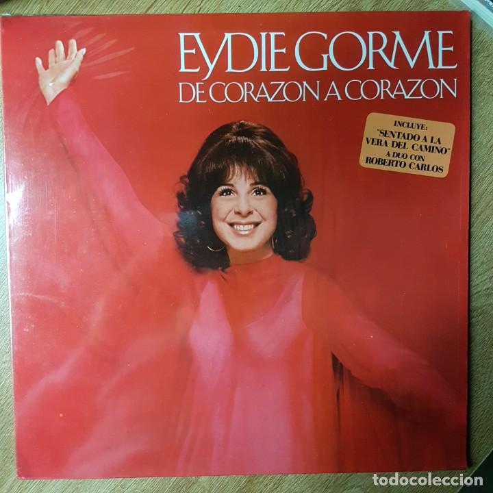Discos de vinilo: DISCO LP EYDIE GORME. DE CORAZ&Oacute;N A CORAZ&Oacute;N - Foto 1