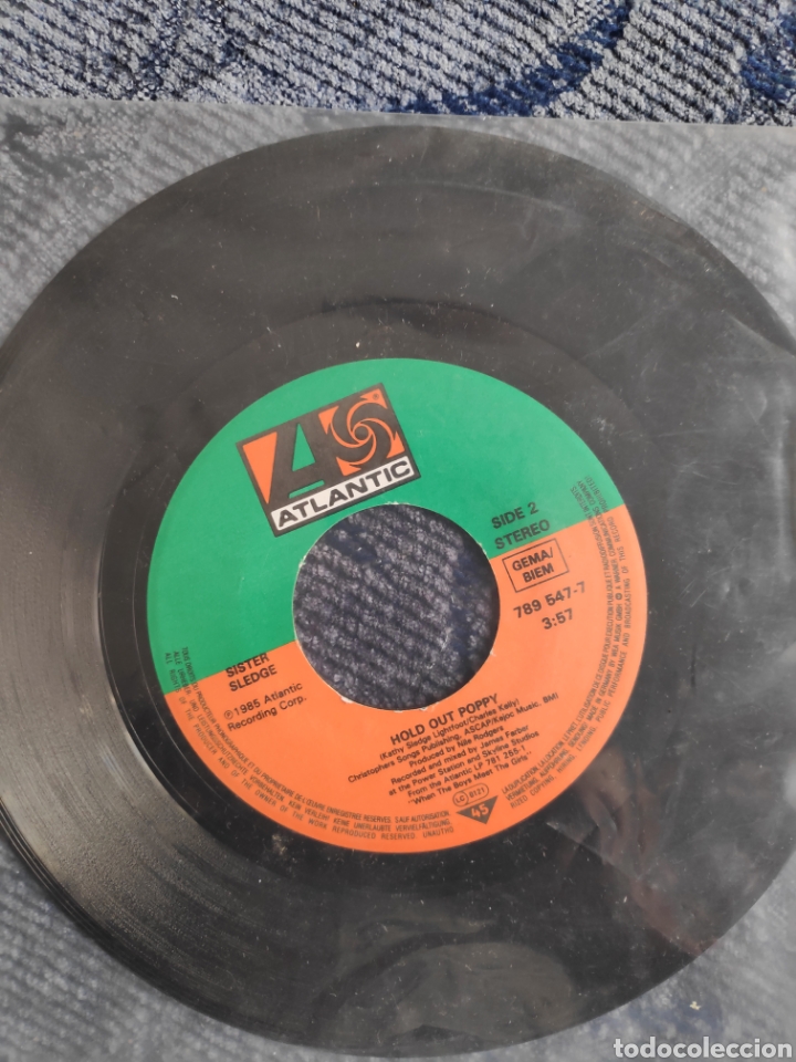 Discos de vinilo: Vinilo single - Sister Sledge - Frankie - Foto 2