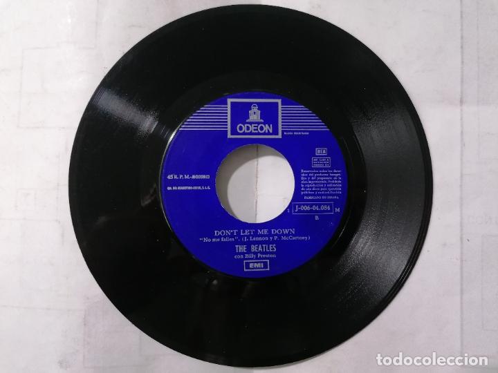 Discos de vinilo: THE BEATLES, GET BACK / DONT LET ME DOWN , A&Ntilde;O 1969, ODEON, J-006-04.084 M - Foto 5