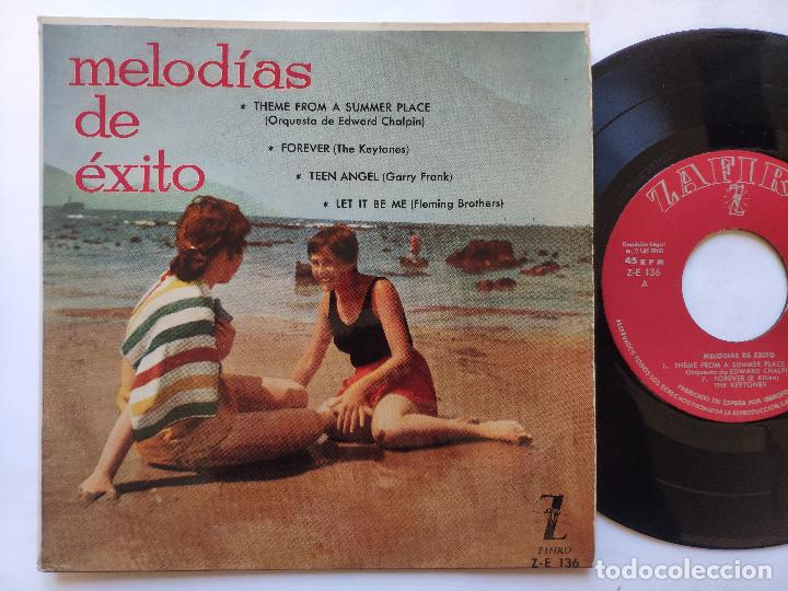 Discos de vinilo: THE KEYTONES / GARRY FRANK / FLEMING BROTHERS - EP Spain PS - MELODIAS DE EXITO * TEEN ANGEL