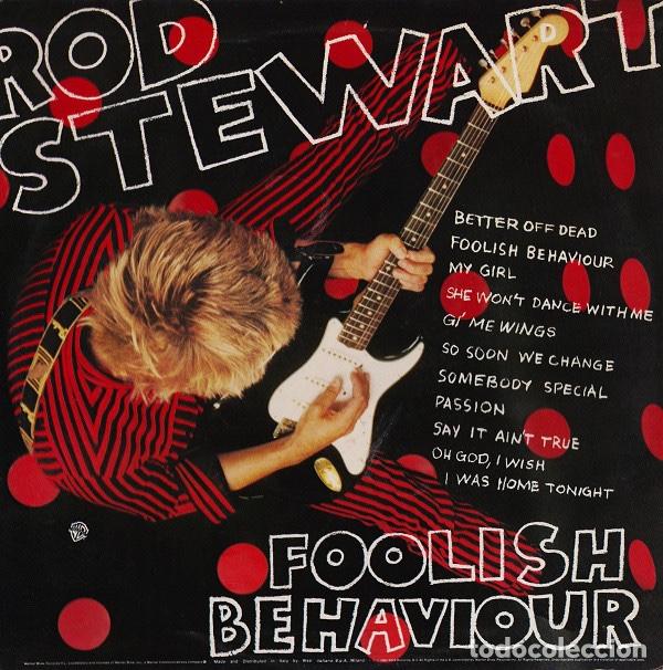 Discos de vinilo: ROD STEWART - FOOLISH BEHAVIOUR - Foto 2
