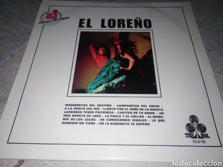 Discos de vinilo: EL LORE&Ntilde;O - Foto 1