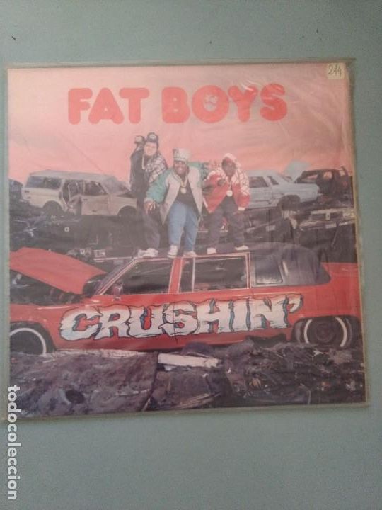 Discos de vinilo: LP-FAT BOYS-CRUSHIN