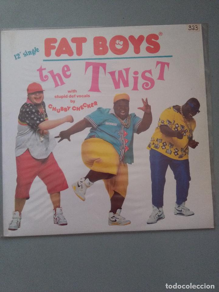 Vinyl records: SINGLE-FAT BOYS-THE TWIST