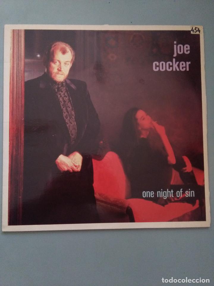 Discos de vinilo: LP-JOE COCKER-ONE NIGHT OF SIN