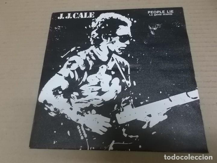 Discos de vinilo: J.J. CALE (SN) PEOPLE LIE A&Ntilde;O 1983 - Foto 1