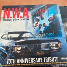 Discos de vinilo: NWA N.W.A. STRAIGHT OUTTA COMPTON 10TH ANNIVERSARY TRIBUTE 2 X LP PTYLP 163 (B-18). Lote 378013064