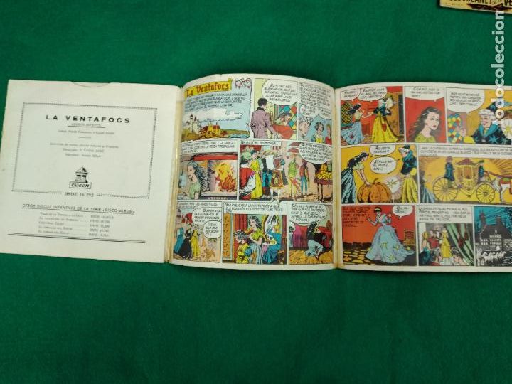 Discos de vinilo: LA VENTAFOCS. SINGLE ODEON. CUENTO INFANTIL. - Foto 2