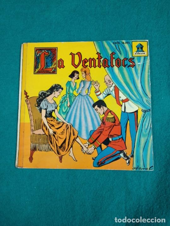 Discos de vinilo: LA VENTAFOCS. SINGLE ODEON. CUENTO INFANTIL. - Foto 1
