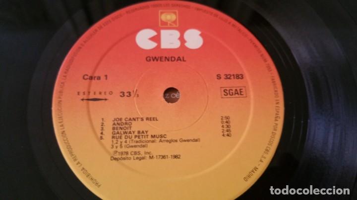 Discos de vinilo: LP GWENDAL St CBS 1982 SPAIN RE - Foto 4