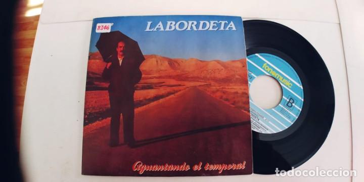 Discos de vinilo: LABORDETA-SINGLE AGUANTANDO EL TEMPORAL - Foto 1
