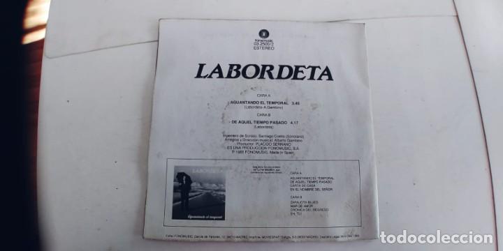 Discos de vinilo: LABORDETA-SINGLE AGUANTANDO EL TEMPORAL - Foto 2