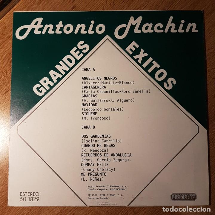 Discos de vinilo: DISCO LP ANTONIO MACH&Iacute;N. GRANDES &Eacute;XITOS VOL. 1 - Foto 2
