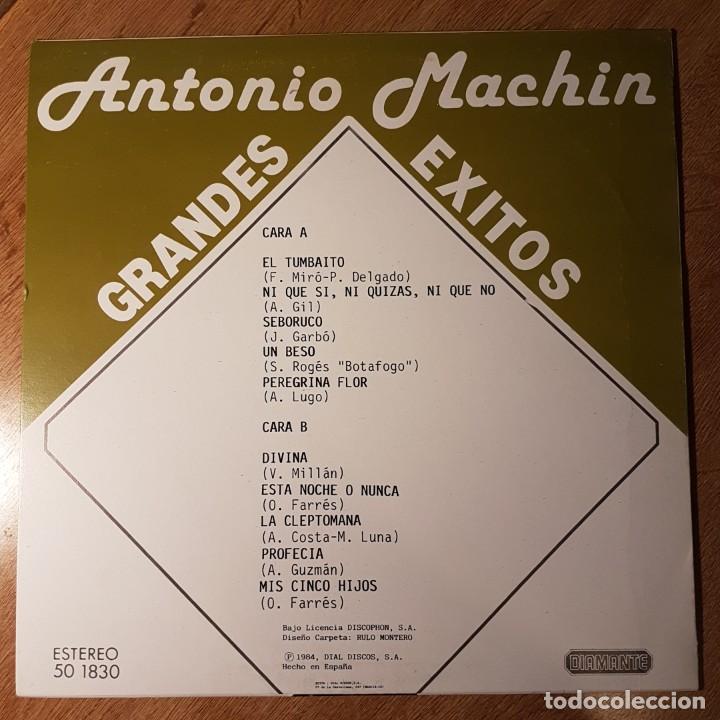 Discos de vinilo: DISCO LP ANTONIO MACH&Iacute;N. GRANDES &Eacute;XITOS VOL. 2 - Foto 2