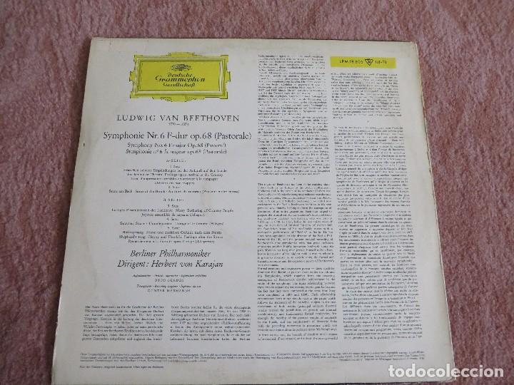 Discos de vinilo: BEETHOVEN PASTORALE 6 symphonie - Foto 4