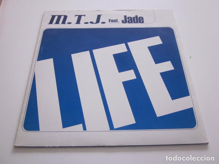 Discos de vinilo: M.T.J. Featuring Jade - Life (12&rdquo;) - Foto 1