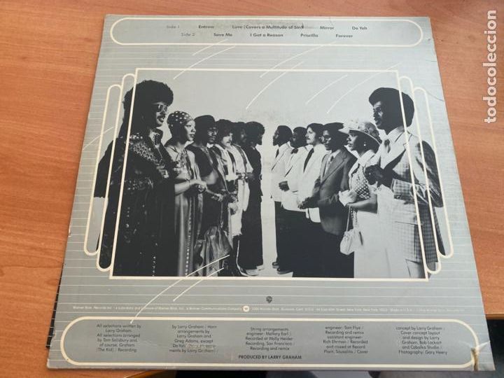 Discos de vinilo: GRAHAM CENTRAL STATION (MIRROR) LP (B-19) - Foto 3