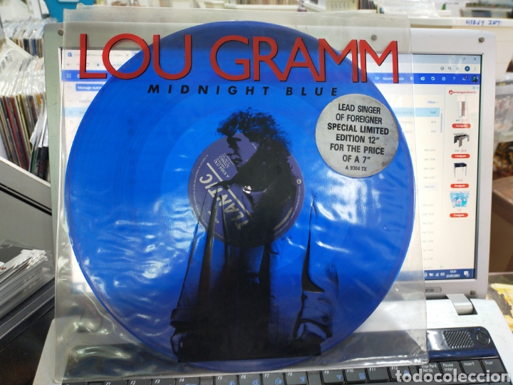 Discos de vinilo: Lou gramm maxi Midnight blue 1987 - Foto 1