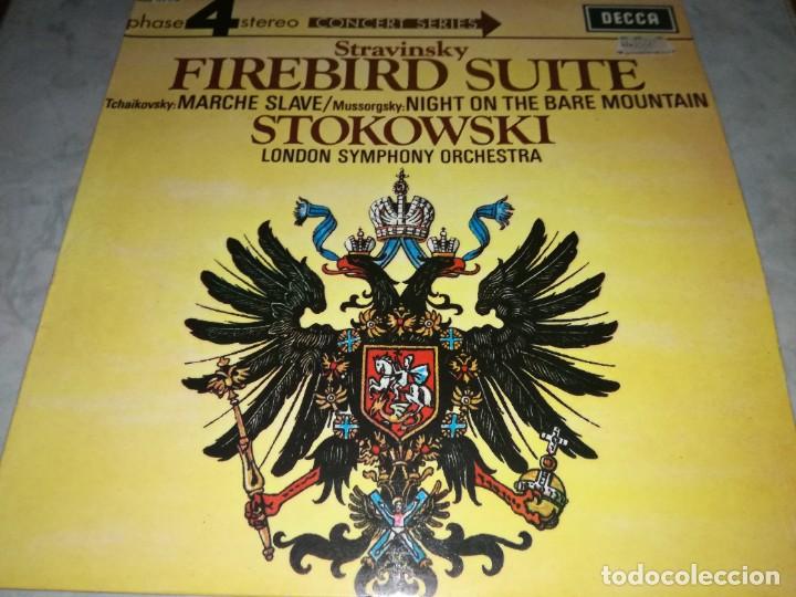 Discos de vinilo: STRAVINSKY FIREBIRD SUITE-ORIGINAL ESPA&Ntilde;OL - Foto 1
