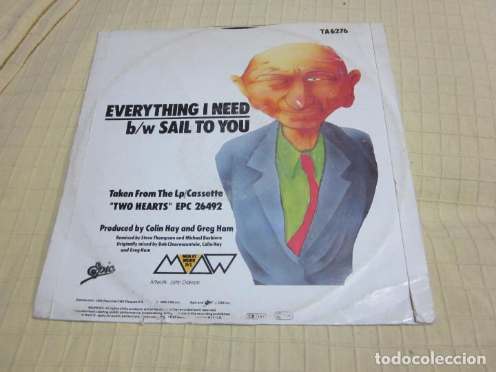Discos de vinilo: Men At Work - Everything I Need (Remixed Version) (12&rdquo;) - Foto 2