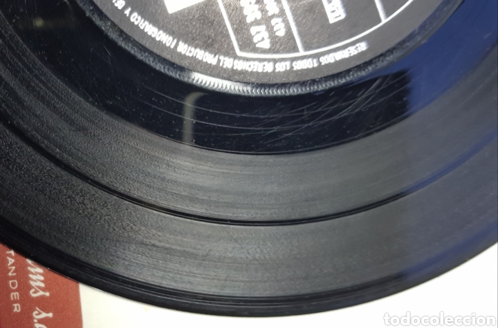 Discos de vinilo: Johnny Hallyday hush 7&rdquo; E.p. - Foto 4