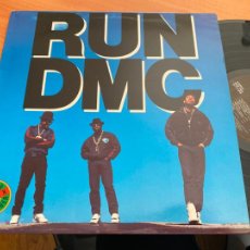 Discos de vinilo: RUN DMC (TOUGHER THAN LEATHER) LP (B-19)