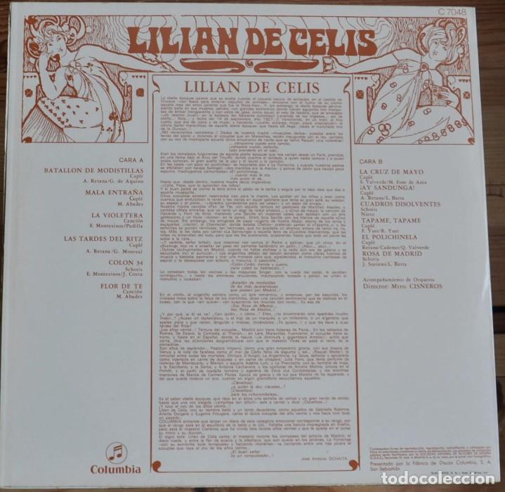 Discos de vinilo: Lilian De Celis - LP - 1969 - Foto 2