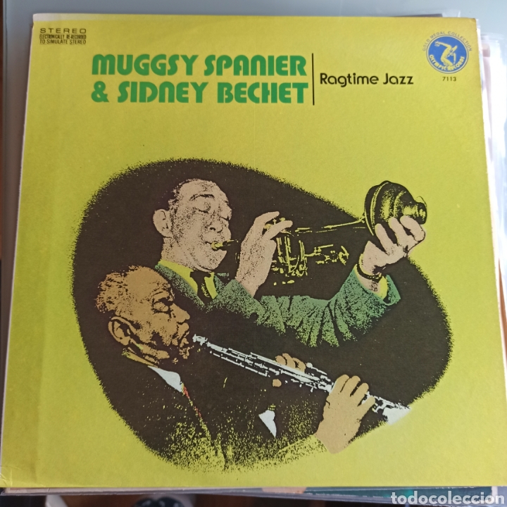 Discos de vinilo: Muggsy Spanier & Sidney Bechet - Ragtime Jazz (Olympic Records, US, 1973) - Foto 1