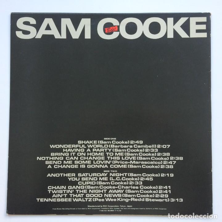 Discos de vinilo: Sam Cooke &lrm;&ndash; Best Japan,1980 RCA* - Foto 2