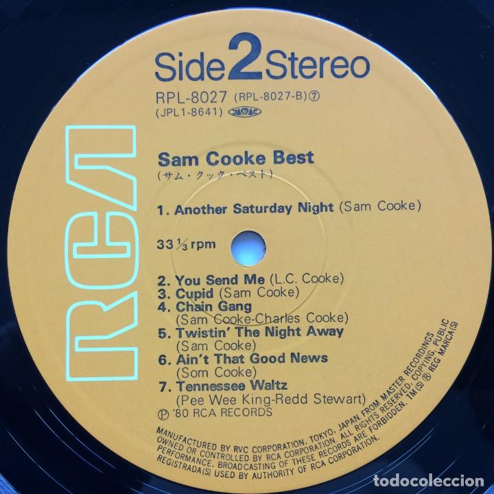 Discos de vinilo: Sam Cooke &lrm;&ndash; Best Japan,1980 RCA* - Foto 5