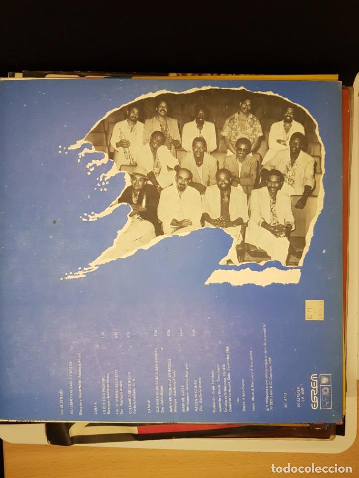 Discos de vinilo: ADALBERTO ALVAREZ - Fin de semana - Cuba - Foto 2