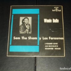 Discos de vinilo: SAM THE SHAM Y LOS FARAONES EP WOOLY BULLY+3. Lote 236613450