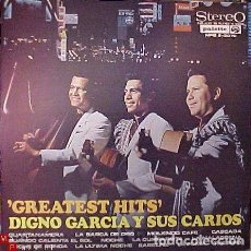 Discos de vinilo: DIGNO GARCIA Y SUS CARIOS ‎– GREATEST HITS. Lote 236629735